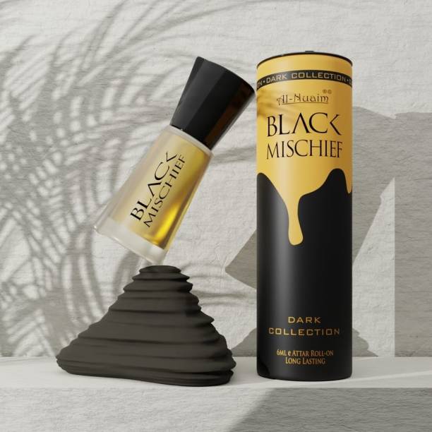 Al Nuaim Brand 100% Original Black Mischief 6Ml Great Fragrance Long-Lasting (Unisex) Floral Attar
