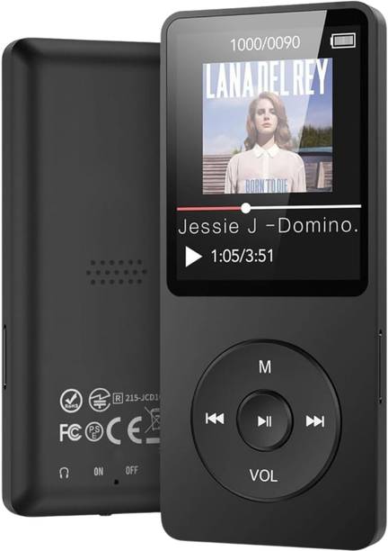 DRUMSTONE MP3 Music Player Bluetooth 5.4 with FM Radio & Voice Control Earbuds 16 GB MP3 Player