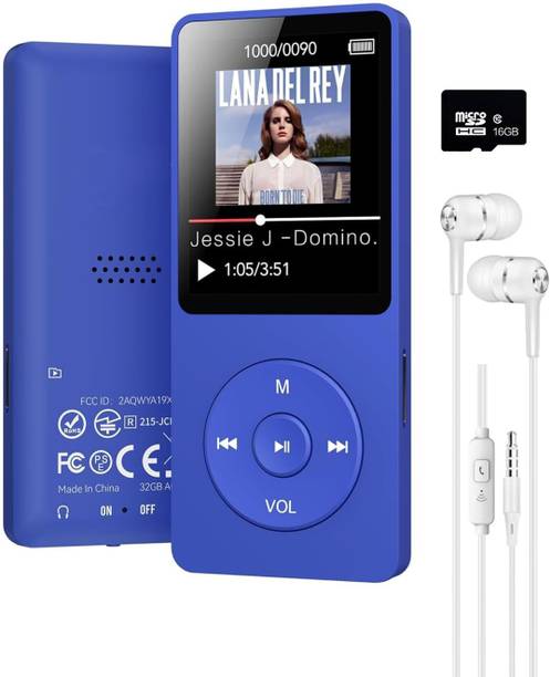 CASON 16GB Mini MP3 Music Player with Bluetooth ,Video Playback,Pocket-Sized MP3 16 GB MP3 Player