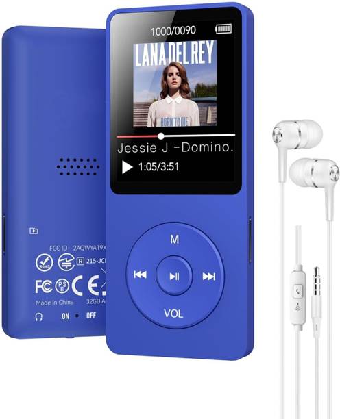 CASON 16GB Mini MP3 Music Player with Bluetooth ,Video Playback,Pocket-Sized MP3 16 GB MP3 Player