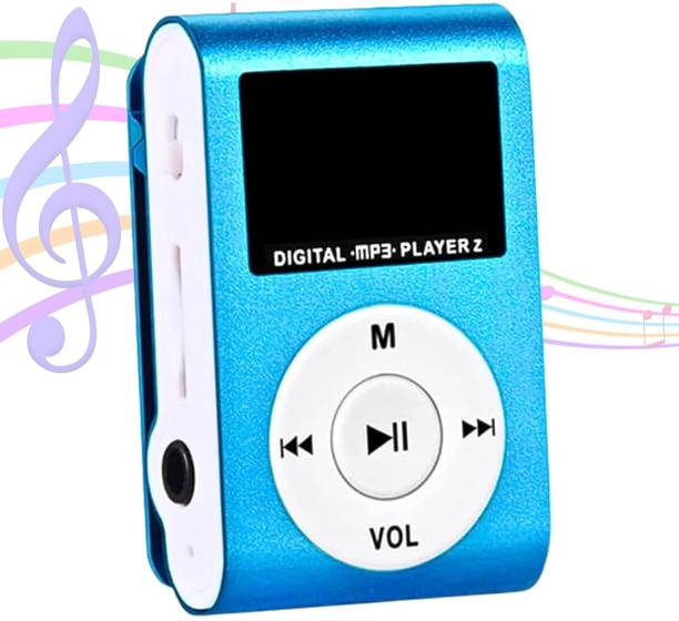 DRUMSTONE Limited Edition Mini MP3 Player - 32GB Support, USB, Clip & Earphones MP3 Player
