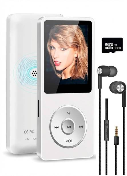 CASON 16GB Mini MP3 Music Player with Bluetooth ,Video Playback,Pocket-Sized MP3 16 GB MP3 Player