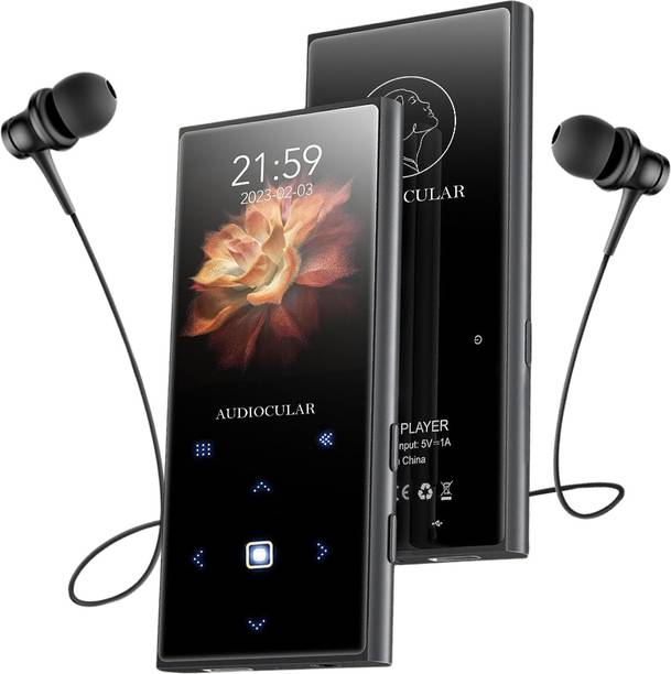 AUDIOCULAR M21 16GB Portable Mp3 Music Player with Bluetooth, 2.4” LCD Touch Screen 16 GB MP3 Player