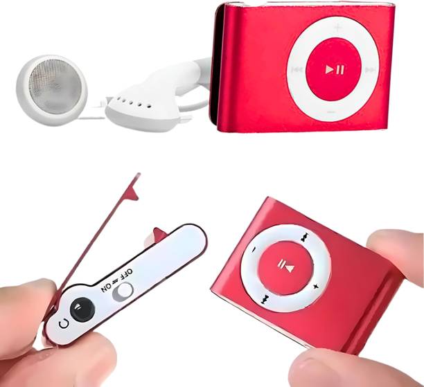 DRUMSTONE Mini Pocket MP3 Player with Clip, Lossless Sound, Expandable Storage MP3 Player