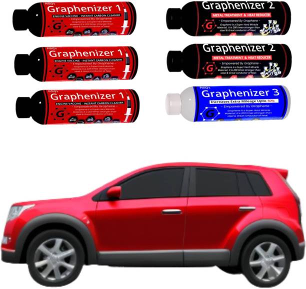 Graphenizer Engine Pollution Remover, Engine Heat Reducer & Mileage Booster. Combo