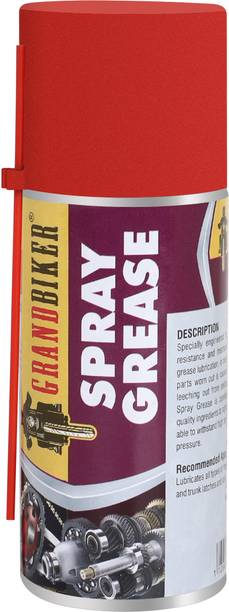 Grandbiker Liquid Grease Spray I High Viscous I Lubricates (150 Ml) Combo