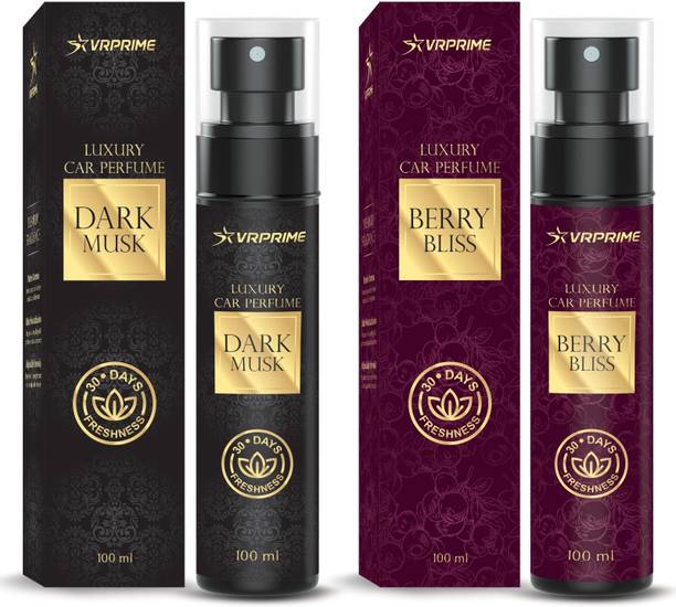 VRPRIME Dark Musk, Berry Bliss Car Freshener Spray VPRCARPERF25