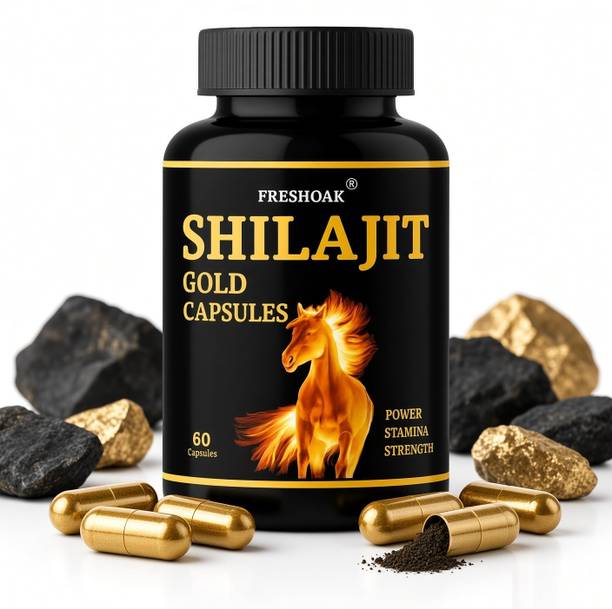 freshoak Shilajit Gold Ayurvedic Capsules – Pack of 60