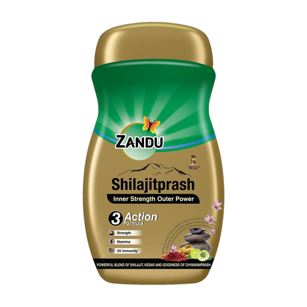 ZANDU Shilajitprash | 3 Action Formula to Boost Strength, Stamina & Immunity