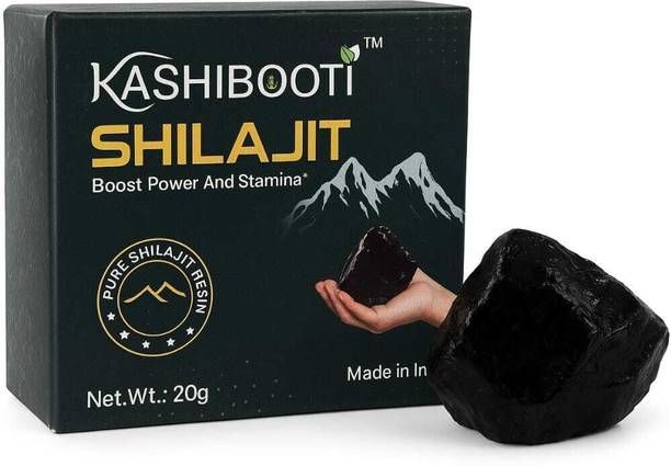 Kashibooti Shilajit Resin|Boost Power and Stamina|Rich In Fulvic Acid