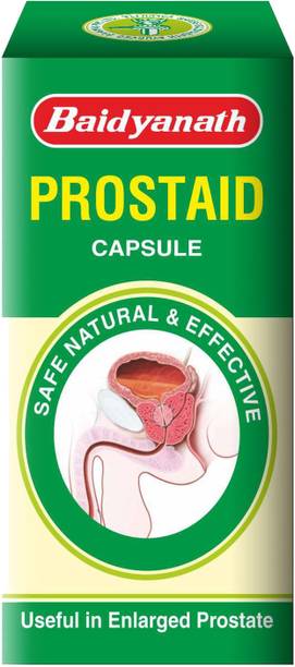 Baidyanath Prostaid 60 Capsule|For Complete Prostate Care and Healthy Urinary Tract System
