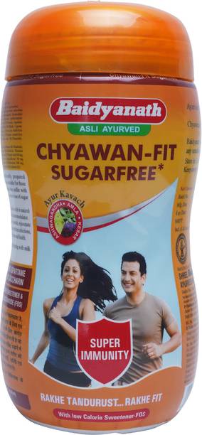 Baidyanath Jhansi Chyawan-Fit Sugar free 1Kg