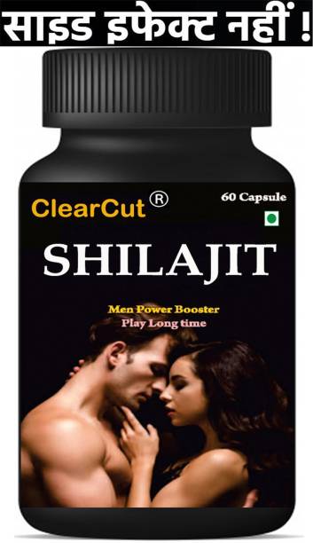 Clearcut SEXUAL Power SHILAJIT Original Ayurvedic long timing capsule for Men, 60