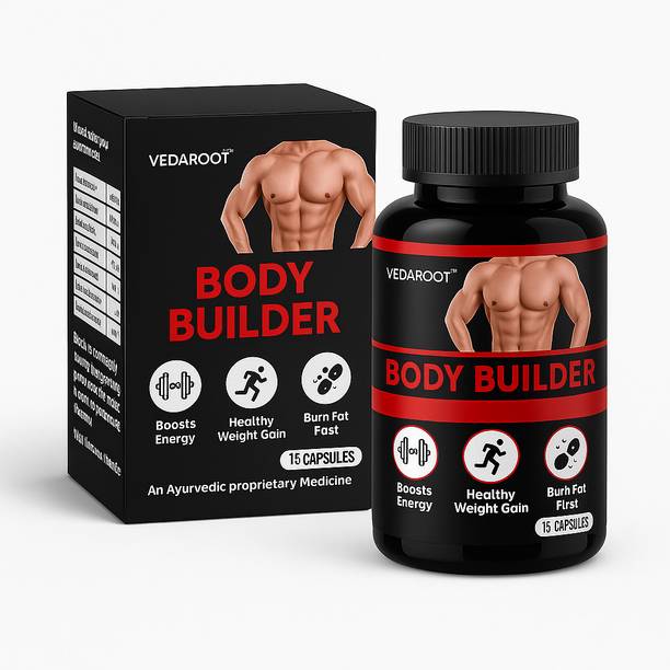 VEDAROOT Natural Weight Gainer Capsule | Capsules For Muscle Building