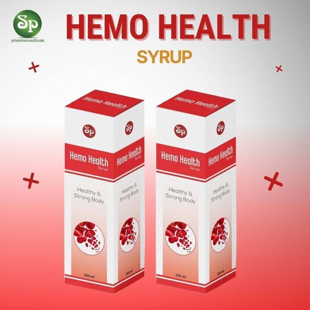 SP PHARMACEUTICALS HEMO HEALTH BLOOD BOOSTER & IRON TONIC WITH GILOE ,DRAKSH, & AMLA