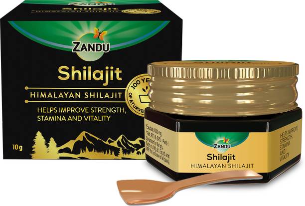 ZANDU Pure Himalayan Shilajit Resin| Ayurvedic | Helps Enhance Strength & Stamina