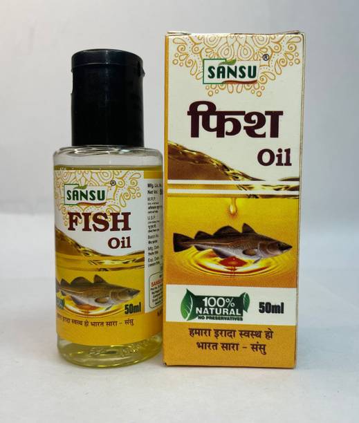Sansu Fish oil for heart health, bone health, diabetes, eyes, skin 50ml.
