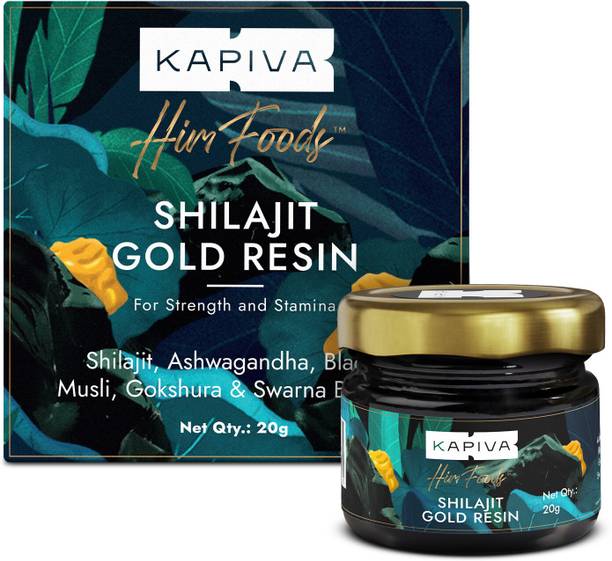 Kapiva Shilajit Gold Resin | Boosts Stamina | Contains 24 Carat Gold | 100% Ayurvedic
