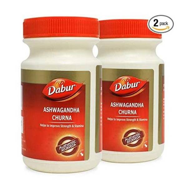 Dabur Ashwagandha Churna (Powder)-120 Gram (pack of 2)