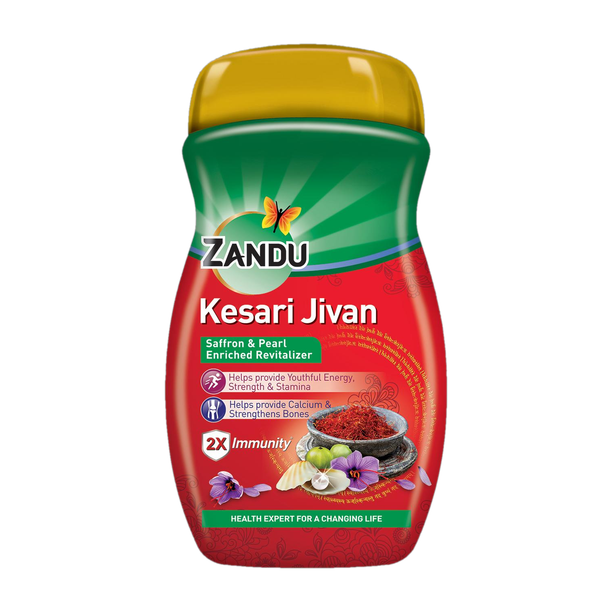 ZANDU Kesari Jivan | Saffron and Pearl Enriched Revitalizer