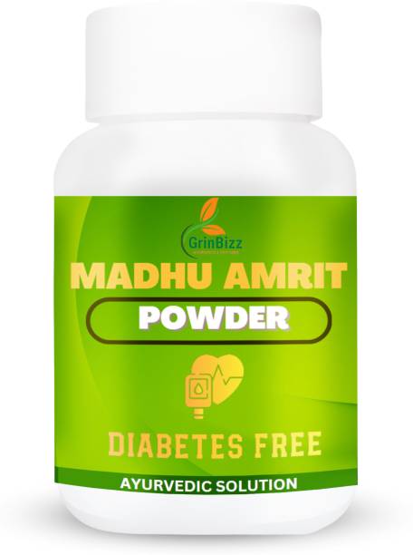 grinbizz Madhu Amrit Powder For Control Diabetes , Sugar Level , High BP , Joint Pains