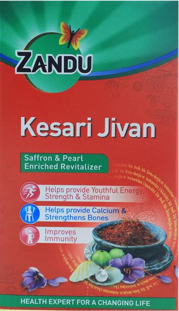 ZANDU Kesari Jivan | Saffron and Pearl Enriched Revitalizer