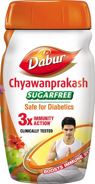 Dabur Chyawanprakash Sugarfree | Safe for Diabetics | 3X Immunity & Daily Wellness