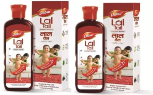 Dabur Lal Tail 500x2 – Ayurvedic Baby Massage Oil-Pack-2