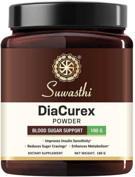 SUWASTHI DiaCurex Ayurvedic Diabetes Powder Natural Supplement for Balanced Blood Sugar