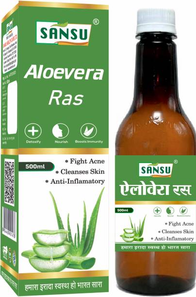 SANSU HEALTH CARE Ayurvedic Aloevera Ras 500ml