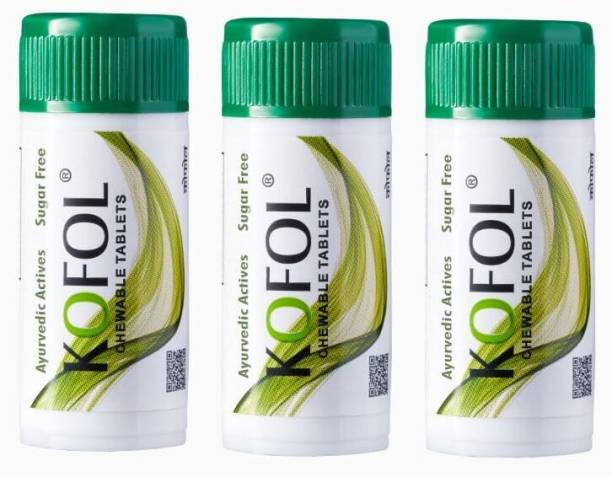 Kofol Chewable Tablets 3 Pack