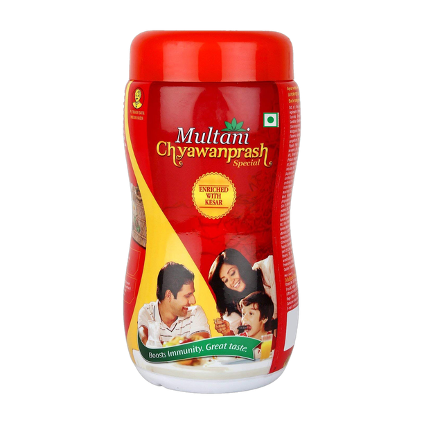 Multani Chyawanprash Special Enriched With Kesar |Build Strength, Stamina & Energy - 1Kg