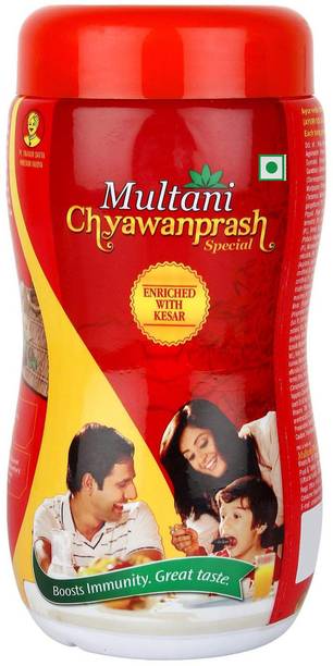 Multani Chyawanprash Special Enriched With Kesar |Build Strength, Stamina & Energy - 1Kg