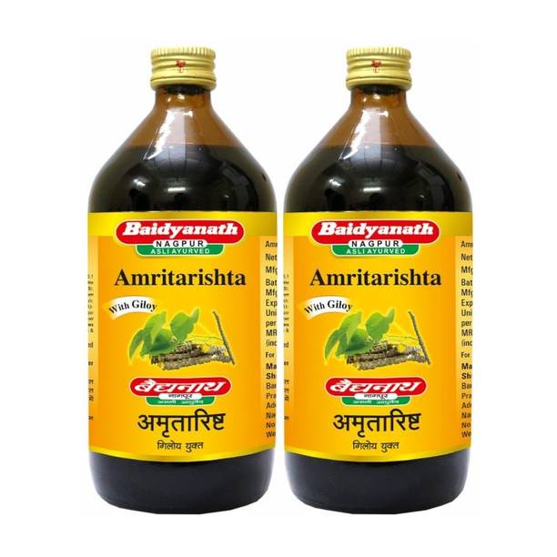 Baidyanath Amritarishta 450 ml (Pack of 2) Natural Immunity Booster