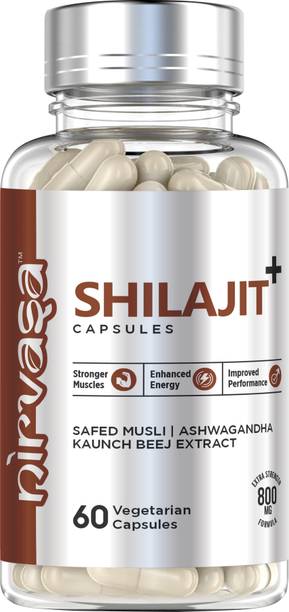 Nirvasa Shilajit with Safed Musli For Strength, Power & Stamina