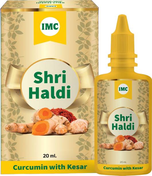 IMC Shri Haldi Curcumin with Kesar | Manages Diabetes, Glows Skin, Digestion & Sleep