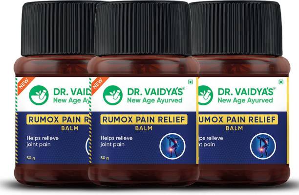 Dr. Vaidya's Rumox Pain Relief Balm (Pack of 3)