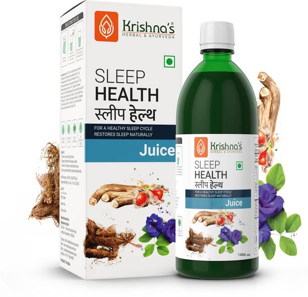 Krishna's Herbal & Ayurveda Sleep Health Juice | Restores Sleep Naturally
