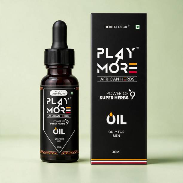 Herbal Deck Playmor Herbs for Men Daily Wellness Oil Daily Wellness Support Formula Wellness