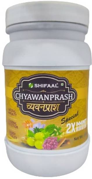 SHIFAAL Chyawanprash Special 2X Immunity Booster (500g) (Pack Of 2)