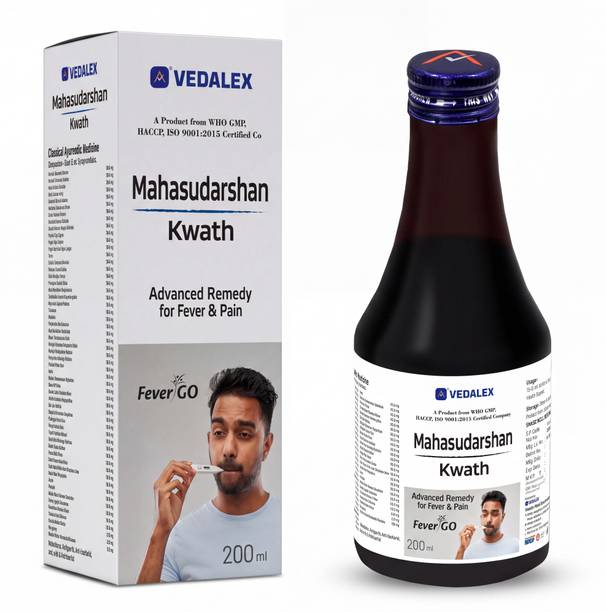 vedalex Fever Go Herbal Maha Sudarshan Syrup