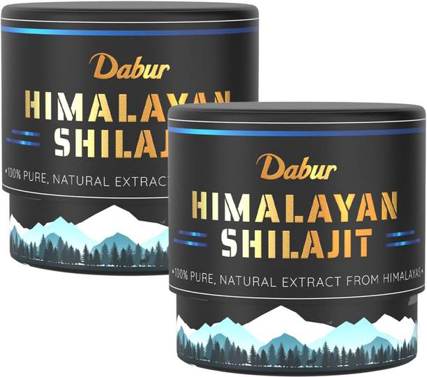 Dabur 100% Pure Himalayan Shilajit Resin Boosts Stamina & Immunity Revitalises Body