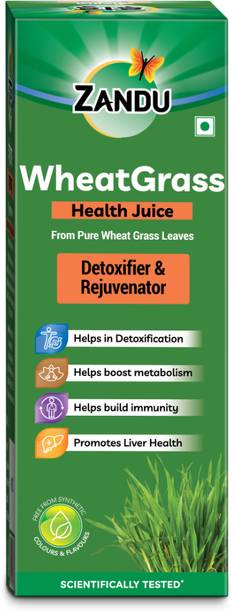 ZANDU WheatGrass Health Juice, Scientifically Tested, Detoxifier and Rejuvenator