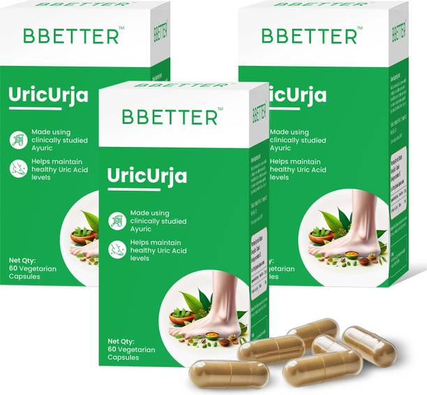 BBETTER UricUrja -Ayurvedic Uric Acid levels management