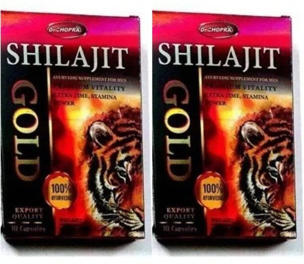 Dr Chopra SHILAJIT GOLD CAPSULES PACK 2