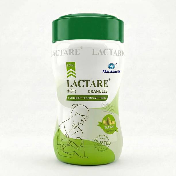 Lactare Herbal Shatavari Lactation Booster Granules for Breastfeeding Moms - Elaichi