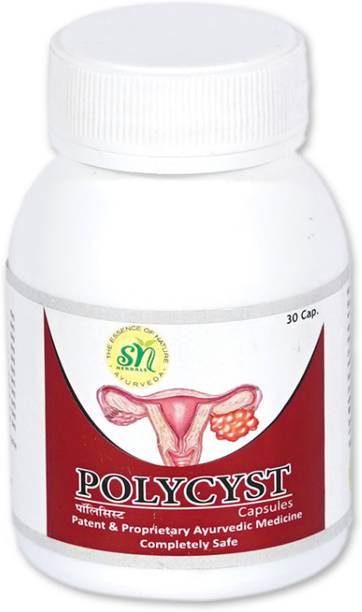 SN HERBALS PCOS PCOD Capsules for Hormonal Balance Weight Management, Regular Periods with Kumari, Kanchnar, Chitrak, Hingu, Utingan, Amalki, Vasa, Trikatu, Tankan, Kasis Bhasm, Aarigyavardini vati (30 Capsules)