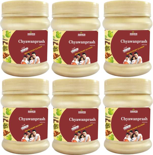 Dindayal Ayurved Bhawan Chyawanprash 1 kg (pack of 6 pc) 1* 6 = 6 kg