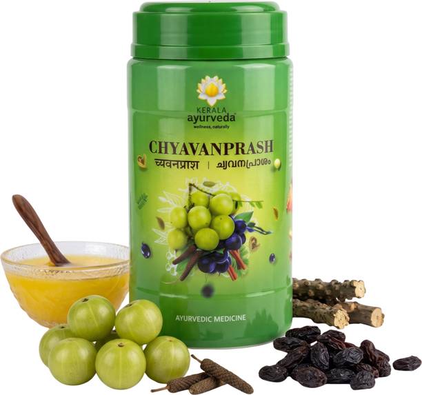 Kerala Ayurveda Chyawanprash with Wild Amlas, 46+ Herbs | No White Sugar