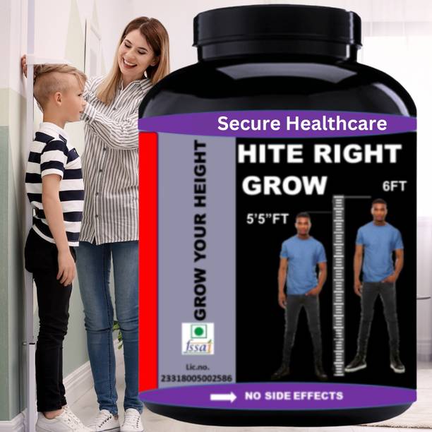 Secure Healthcare Hite Right Grow | Height Increasing Height Growth | Capsule